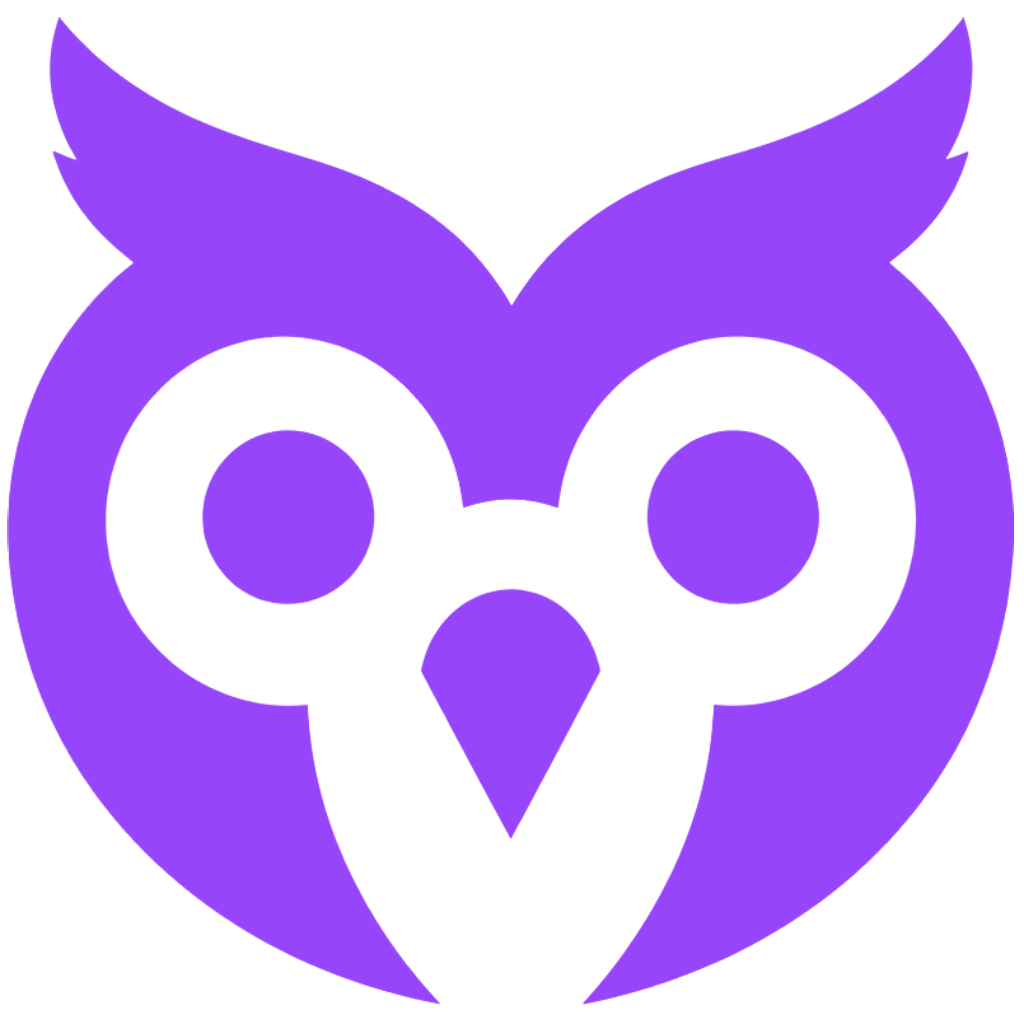 Finance Tracker owl mascot